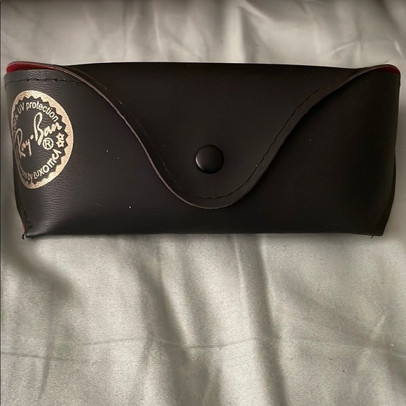 Ray-Ban Black Sunglasses Case with Gold Logo - Picture 1 of 2